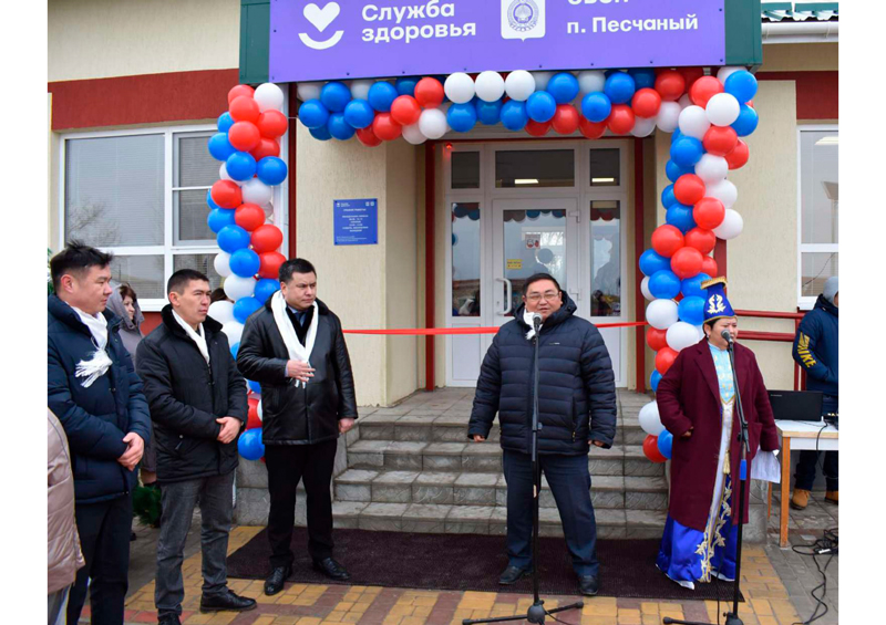 В Песчаном открыли новый офис врача общей практики.